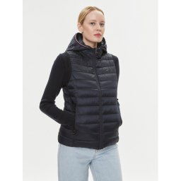 Tommy Hilfiger Mellény Global Stripe WW0WW40779 Sötétkék Regular Fit
