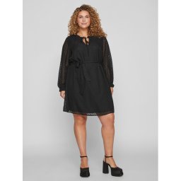 Vila Hétköznapi ruha 14088478 Fekete Regular Fit