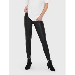 ONLY Leggings Cool Coated 15187844 Fekete Extra Slim Fit