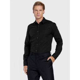 Hugo Ing Elisha02 50479396 Fekete Slim Fit