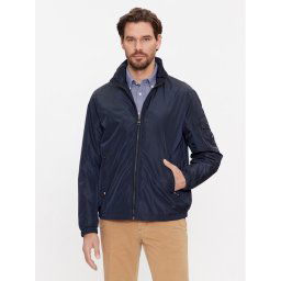 Tommy Hilfiger Átmeneti kabát MW0MW31640 Sötétkék Regular Fit