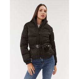 Guess Pehelykabát Lucia W3BL19 WEX12 Fekete Regular Fit