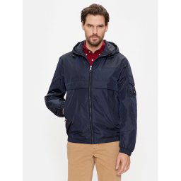 Tommy Hilfiger Átmeneti kabát MW0MW31641 Sötétkék Regular Fit