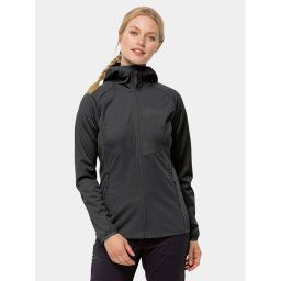 Jack Wolfskin Softshell kabát Go Hike Softshell 1306862 Fekete Regular Fit