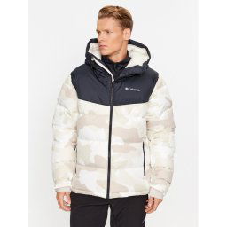 Columbia Pehelykabát Iceline Ridge™ Jacket Barna Regular Fit