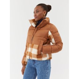 Columbia Pehelykabát Leadbetter Point™ Sherpa Hybrid Barna Regular Fit