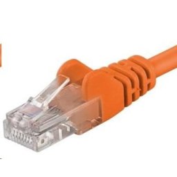 PREMIUMCORD Patch kábel UTP RJ45-RJ45 CAT5e 1m narancssárga