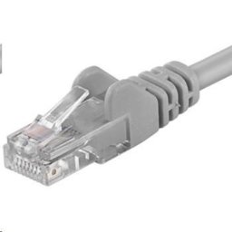 PREMIUMCORD Patch kábel UTP RJ45-RJ45 CAT5e 20m szürke