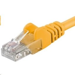 PREMIUMCORD patch kábel UTP RJ45-RJ45 CAT5e 7m sárga