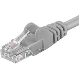 PremiumCord Patch kábel UTP RJ45-RJ45 CAT6 1, 5m szürke