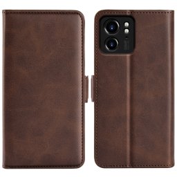 SIDE Wallet tok Motorola Edge 40 sötétbarna