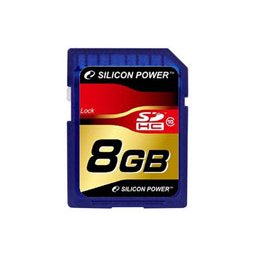 Silicon Power SDHC Class10 8GB memóriakártya