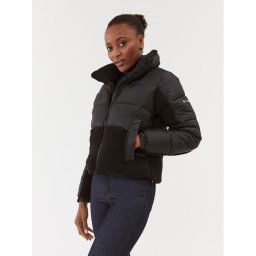 Columbia Pehelykabát Leadbetter Point™ Sherpa Hybrid Fekete Regular Fit