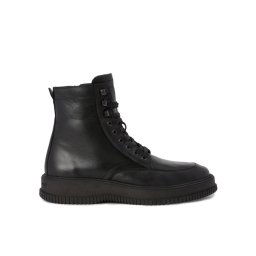 Tommy Hilfiger Csizma Th Everyday Class Termo Lth Boot FM0FM04658 Fekete