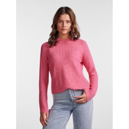 Pieces Sweater 17098262 Rózsaszín Regular Fit
