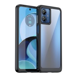 CRYSTAL Motorola Moto G14 fekete védőburkolat