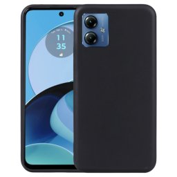 TPU szilikon borítás Motorola Moto G14 fekete