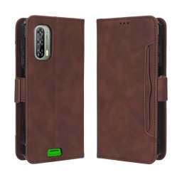 SLOT pénztárca tok Blackview BV7100 barna