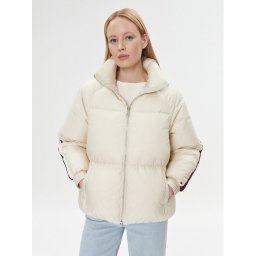 Tommy Hilfiger Pehelykabát WW0WW40093 Bézs Regular Fit