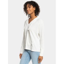 Roxy Pulóver Dstination Surf Kttp ERJKT03928 Fehér Regular Fit
