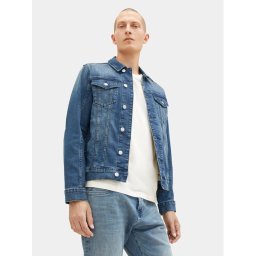 Tom Tailor Farmer kabát 1037634 Kék Regular Fit