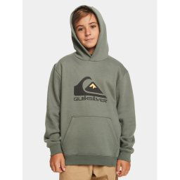 Quiksilver Pulóver Biglogoy Otlr EQBFT03720 Zöld Regular Fit