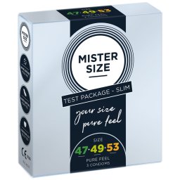 Mister Size - 3 darabos próbacsomag (47-49-53 mm)