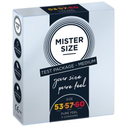 Mister Size - 3 darabos próbacsomag (53-57-60 mm)