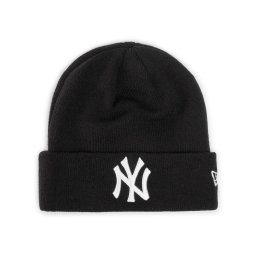 New Era Sapka Mlb Essential Cuff 12122728 Fekete