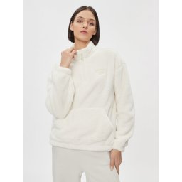 Vans Pulóver Pioneer Mock Half Zip VN000A6R Ekru Regular Fit