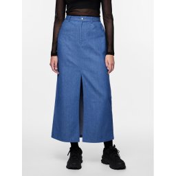 Pieces Farmer szoknya 17150001 Kék Regular Fit