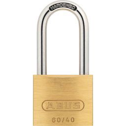 ABUS 719/40 HB40 hosszúkengyelű réz lakat golyós reteszeléssel