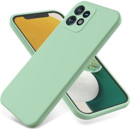 RUBBER Motorola Edge 40 Pro zöld védőburkolata
