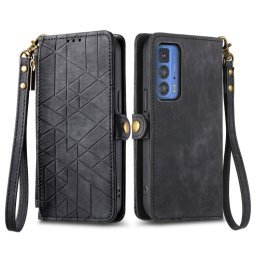 GEOM pénztárca tok Motorola Edge 40 Pro fekete