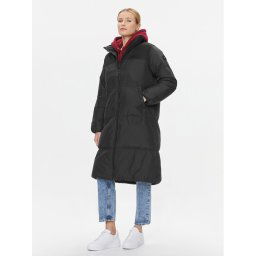 Tommy Hilfiger Pehelykabát New York WW0WW39749 Fekete Relaxed Fit
