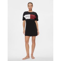 Tommy Jeans Hálóing UW0UW04969 Fekete Relaxed Fit