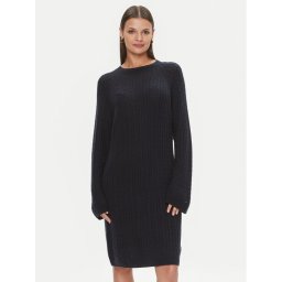 Tommy Hilfiger Kötött ruha WW0WW39927 Sötétkék Relaxed Fit