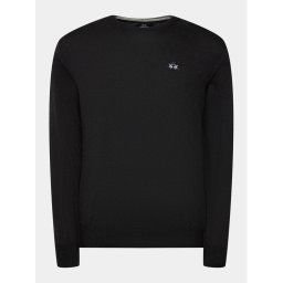 La Martina Sweater Wilmar WMS002 YW091 Fekete Regular Fit