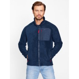 Helly Hansen Polár kabát Panorama Pile Block 49460 Sötétkék Regular Fit