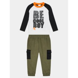 Guess Blúz és nadrág I3BG12 I3Z13 Fehér Regular Fit