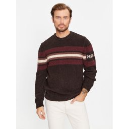Pepe Jeans Sweater Scott PM702370 Barna Regular Fit