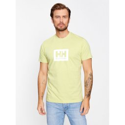Helly Hansen Póló Box 53285 Zöld Regular Fit