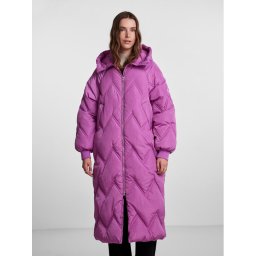 Pieces Pehelykabát 17141597 Rózsaszín Loose Fit