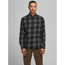Jack&Jones Ing 12181602 Zöld Slim Fit
