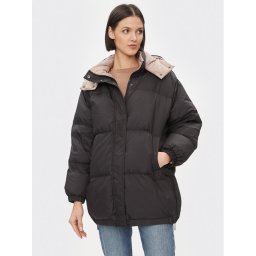 ONLY Pehelykabát 15294690 Fekete Regular Fit