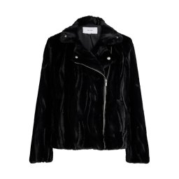 Vila Átmeneti kabát 14087901 Fekete Regular Fit