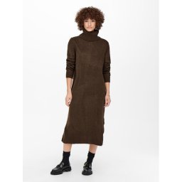 ONLY Kötött ruha 15214595 Barna Relaxed Fit