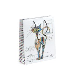 Ajándékzacskó Nagy - Bug Art - Cola Cat