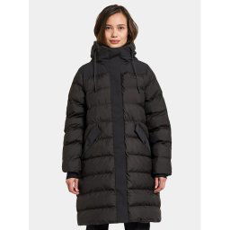 Didriksons Pehelykabát Fay Wns Parka 504524 Fekete Regular Fit