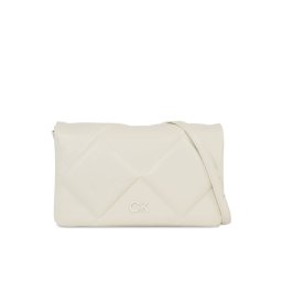 Calvin Klein Táska Re-Lock Quilt Shoulder Bag K60K611021 Ekru